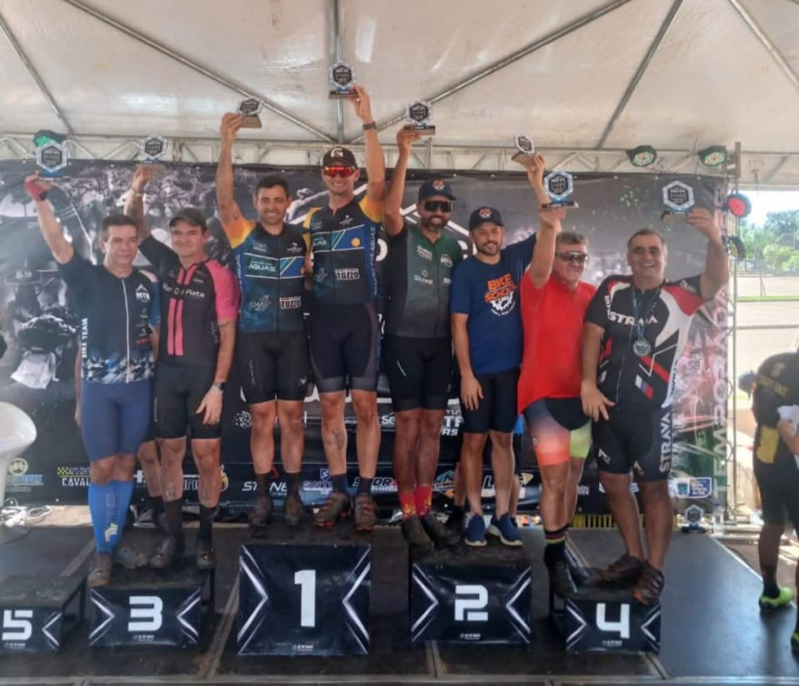 Atletas de Paraíso das Águas conquistam 1º lugar no Circuito Sesc de MTB em Terenos